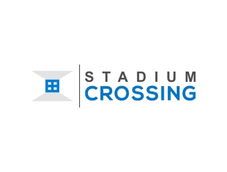Stadium Crossing logo design by Mbezz