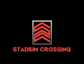 Stadium Crossing logo design by tec343