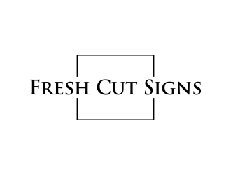Fresh Cut Signs logo design by mckris