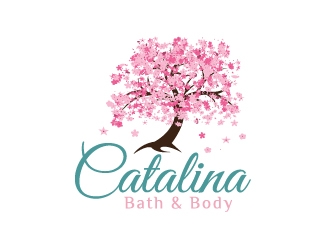Catalina Bath & Body logo design by Marianne