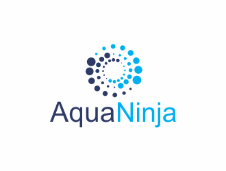AquaNinja, Inc. logo design by arifana