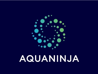 AquaNinja, Inc. logo design by nehel