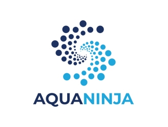 AquaNinja, Inc. logo design by Eliben