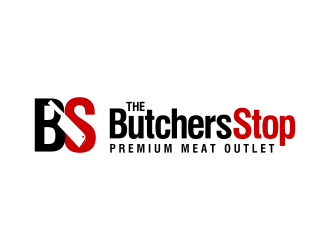 The Butchers Stop logo design by rezadesign