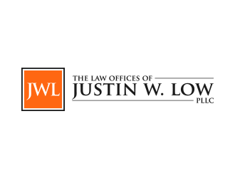 The Law Offices of Justin W. Low, PLLC logo design by lexipej