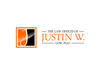 The Law Offices of Justin W. Low, PLLC logo design by done