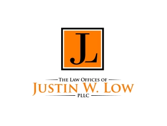 The Law Offices of Justin W. Low, PLLC logo design by MarkindDesign