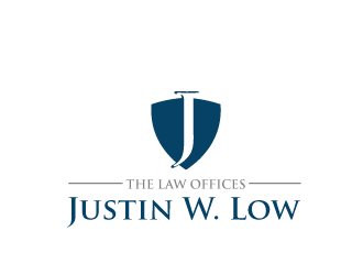 The Law Offices of Justin W. Low, PLLC logo design by tec343