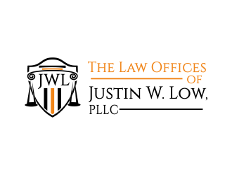 The Law Offices of Justin W. Low, PLLC logo design by Greenlight