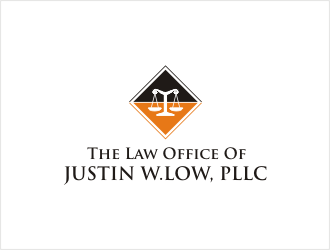The Law Offices of Justin W. Low, PLLC logo design by bunda_shaquilla