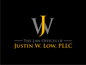 The Law Offices of Justin W. Low, PLLC logo design by sheilavalencia