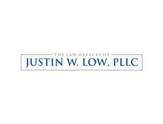 The Law Offices of Justin W. Low, PLLC logo design by mutafailan