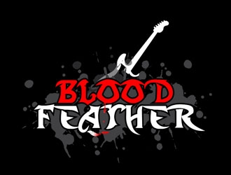 BLOODFEATHER logo design by frontrunner