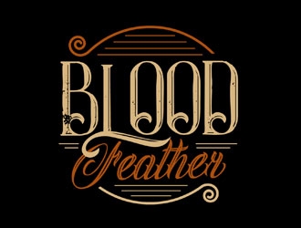 BLOODFEATHER logo design by LogoInvent