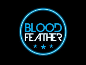 BLOODFEATHER logo design by LogoInvent