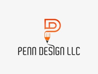 Penn Design LLC logo design by naldart