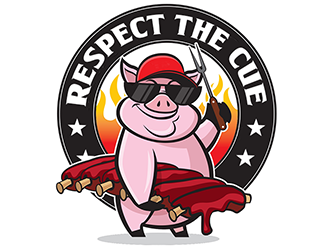 Respect The Cue logo design by Optimus