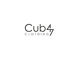 CUB47 or Cub47 Clothing logo design by checx