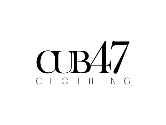 CUB47 or Cub47 Clothing logo design by WooW