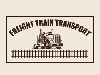 FREIGHT TRAIN TRANSPORT logo design by frontrunner