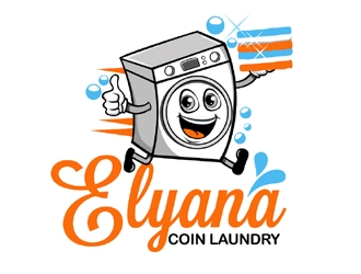 Elyana Coin Laundry  logo design by ingepro