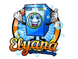 Elyana Coin Laundry  logo design by uttam