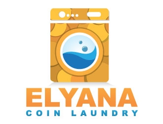 Elyana Coin Laundry  logo design by Suvendu