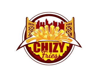Chizy Fries logo design by Cyds