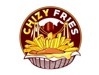 Chizy Fries logo design by veron