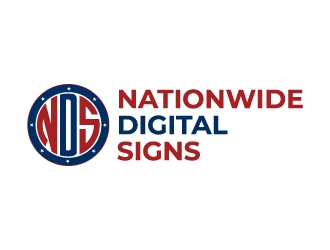 Nationwide Digital Signs, Inc. logo design by akilis13