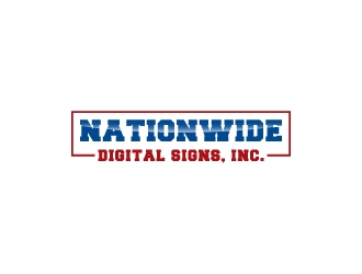 Nationwide Digital Signs, Inc. logo design by dibyo