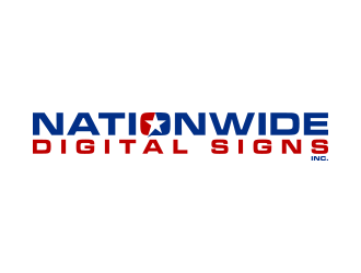 Nationwide Digital Signs, Inc. logo design by lexipej