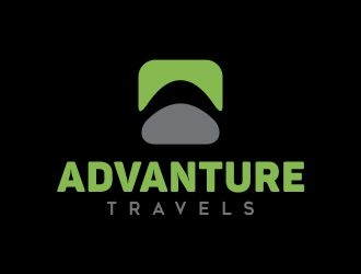 Advanture Travels logo design by AisRafa