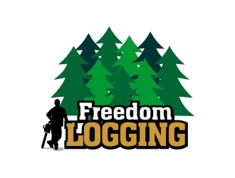 Freedom Logging Ltd logo design by sengkuni08