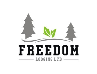 Freedom Logging Ltd logo design by EkoBooM
