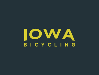Iowa Bicycling logo design by Greenlight