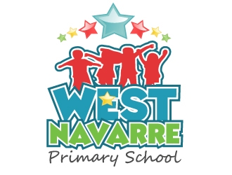 West Navarre Primary School logo design by samuraiXcreations