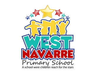 West Navarre Primary School logo design by samuraiXcreations