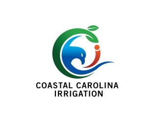 Coastal Carolina Irrigation  logo design by Foxcody