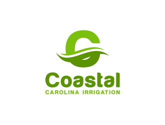 Coastal Carolina Irrigation  logo design by alby