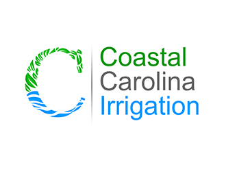 Coastal Carolina Irrigation  logo design by 3Dlogos