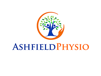 Ashfield Physio logo design by 3Dlogos