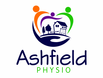 Ashfield Physio logo design by agus