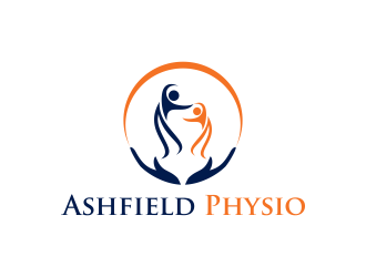 Ashfield Physio logo design by pakNton