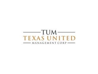 (TUM) Texas United Management Corp. logo design by bricton