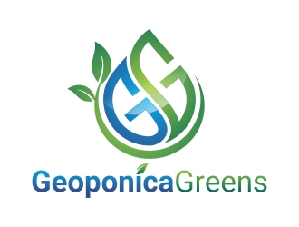 Geoponica Greens  logo design by rokenrol