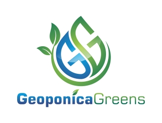 Geoponica Greens  logo design by rokenrol