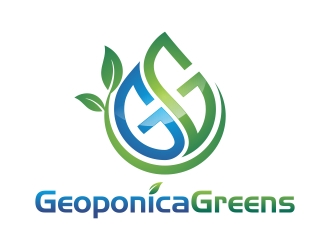 Geoponica Greens  logo design by rokenrol