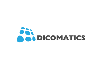 DICOMATICS logo design by mirko