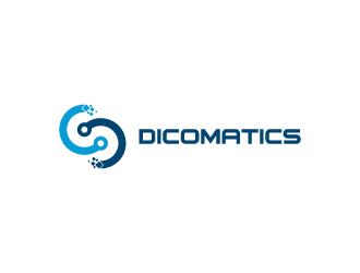 DICOMATICS logo design by pencilhand